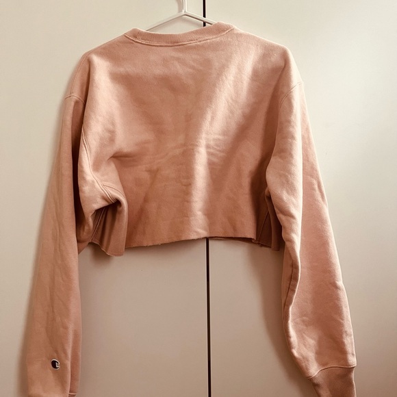 Reverse Weave Crop Cut-Off Sweatshirt - Women’s X-Small - Picture 4 of 5